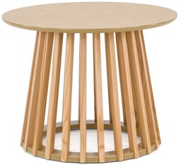 Stolik kawowy okrągły YY1960N 60cm Naturalny