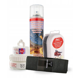 Pasta do Butów Biała Impregnat Czyścik i Szmatka