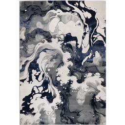 Dywan nowoczesny Stone lawa szaro-granatowy