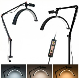 Lampa kosmetyczna Moon biurkowa do przedłużania rzęs led