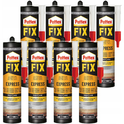8x Klej Pattex Fix Express Montażowy Błyskawiczny Mocny