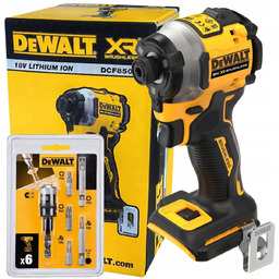 DeWALT DCF850N Zakrętarka Udarowa Bezszczotkowa 206Nm 1/4"+ZESTAW Końcówek