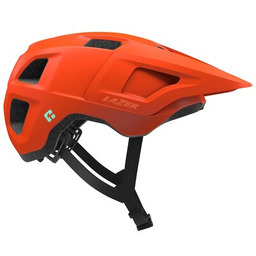 LAZER Kask rowerowy Lupo KinetiCore Pomarańczowy MTB (rozmiar