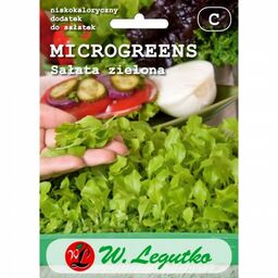 Microgreens sałata - Legutko >>> nasiona na mikrolistki