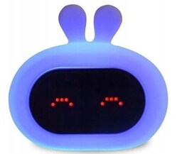 6423 Lampka Nocna Silikonowa Budzik Rabbit GIO-135