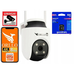 Kamera Orllo TZ6 8MP 4K WiFi 5xZOOM obrotowa