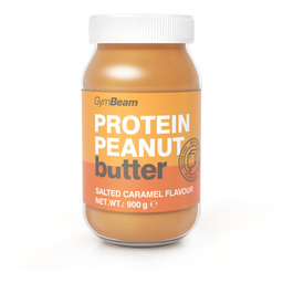 GymBeam Białkowe masło orzechowe 900 g słony karmel