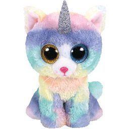 Maskotka TY Beanie Boos Kot z rogiem Heather