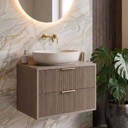 Szafka łazienkowa pod umywalkę Rea Mono 60cm Grey