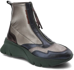 Hispanitas Szare Botki Buty Premium Damskie
