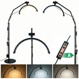 Lampa kosmetyczna Moon podłogowa do przedłużania rzęs led