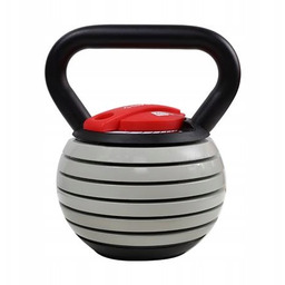Kettlebell regulowany ciężarek 17 kg KR40 Hms