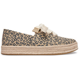 Espadryle Toms Carolina Lace Up 10023047 Beżowy