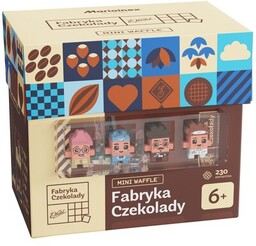 MARIOINEX Klocki elastyczne Mini Waffle Wedel Fabryka Czekolady