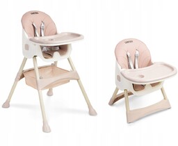 Caretero Bill Krzesełko do karmienia 2w1 malutkie dwuczęściowe