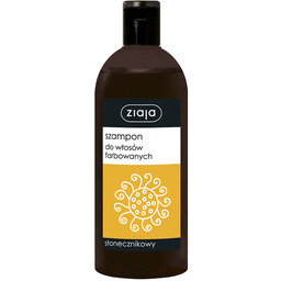 Ziaja, szampon do włosów farbowanych, słonecznikowy, 500ml