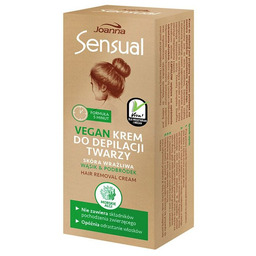 Joanna Sensual krem do depilacji twarzy Vegan 20g