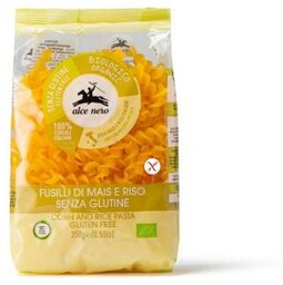 MAKARON KUKURYDZIANO-RYŻOWY FUSILLI BEZGLUTENOWY BIO 250 G ALCE