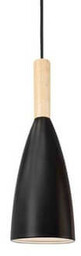 Luces Exclusivas Skandynawska lampa wisząca Moreno LE42106 czarna