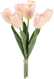 Realistyczny tulipan, 7 kwiatów, 35 cm, dekoracja wiosenna,