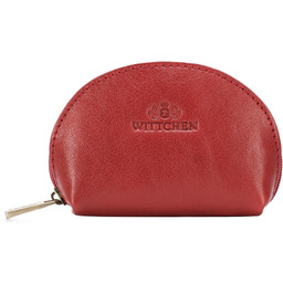 Bilonówka skórzana półokrągła czerwona