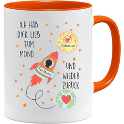 Kubek z napisem "Ich hab dich lieb zum