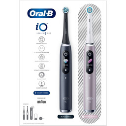 Braun Oral-B szczoteczka elektryczna iO9N zestaw DUO BLACK
