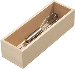 iDesign EcoWood Organizer do szuflad, drewniana wkładka