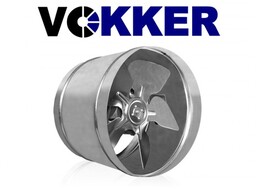 Wentylator kanałowy, osiowy, metalowy 250mm, 820m3/h (VKO250)