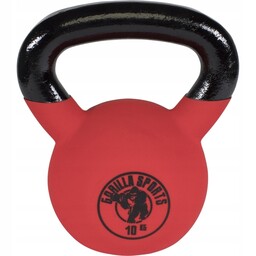 Kettlebelle Gorilla Sports 10 kg czerwony (1093)