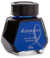 Waterman Atrament do piór Niebieski 50 ml