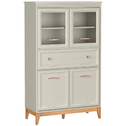 Edinos Kaszmirowa witryna skandynawska na nóżkach G9-A88