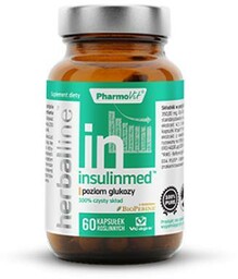 PHARMOVIT Insulinmed poziom glukozy, 60 kaps. KRÓTKA DATA