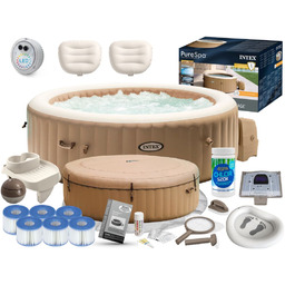 Zestaw Premium Dmuchane Ogrodowe Spa PureSpa Bubble Massage