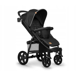 Wózek dziecięcy Lionelo Annet Plus Carbon Czarny