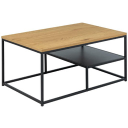 Stolik kawowy Gila 90x60 cm prostokątny dębowy