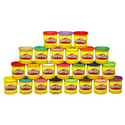 Play-Doh Ciastolina zestaw kreatywny Tuby Uzupełniające 24 szt.