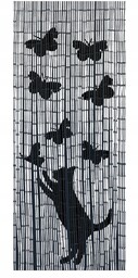 Zasłona Bambusowa Do Drzwi Kot zasłonka 90x200cm