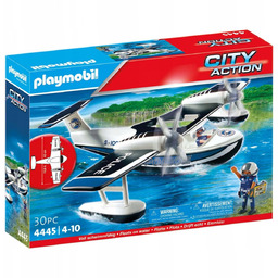 KLOCKI PLAYMOBIL 4445 WODOLOT POLICYJNY samolot policja hydroplan