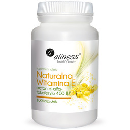ALINESS Naturalna Witamina E 100caps