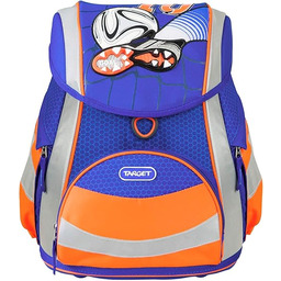 Target uniseks dziecięcy odblaskowy plecak piłkarski - wielokolorowy,