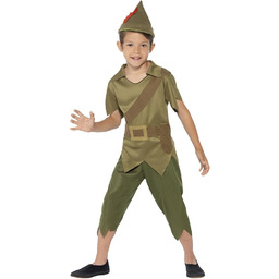Fancy Dress Robin Hood Costume Green (M)