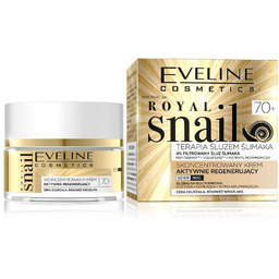 EVELINE_Royal Snail 70+ terapia śluzem ślimaka skoncentrowany krem