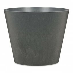 Duża antracytowa donica Scheurich 265 Purista Carbon 40