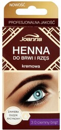JOANNA_Henna do brwi i rzęs kremowa 3.0 Ciemny