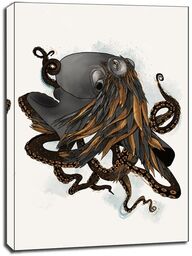 Ośmiornica pióra - obraz na płótnie Wymiar