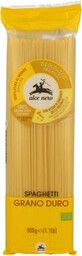 MAKARON SEMOLINOWY SPAGHETTI BIO 500G ALCE NERO