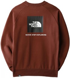 bluza męska THE NORTH FACE RAGLAN RED BOX