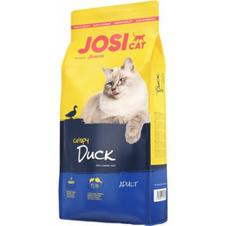 JOSICAT Karma dla kota Crispy Duck Kaczka 18
