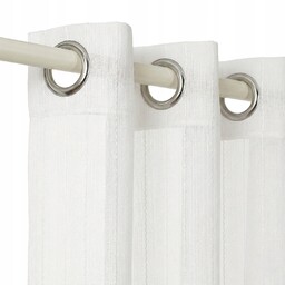 ROOM99 Firana biała gotowa 250x250 do pokoju